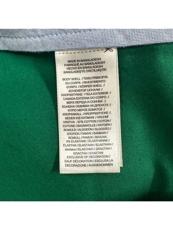 Polo Ralph Lauren Chino Shorts Mens 38 Green Classic Fit 6” Stretch - Picture 6 of 8